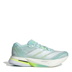 adidas Adizero Boston 13 Road Running Shoes Womens Flash Aqua