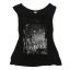 Golddigga Sequin T Shirt Ladies Black