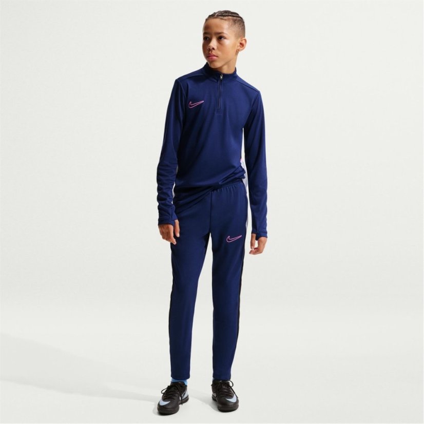 Nike Academy Training Tracksuit Bottoms Juniors Blue/Pink