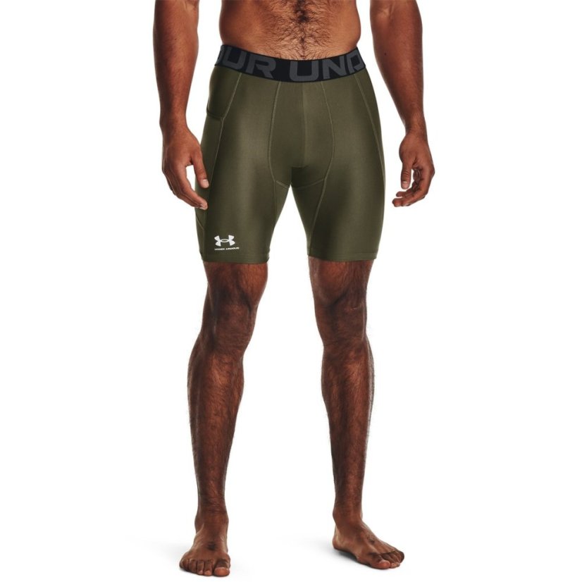 Under Armour HeatGear® Compression Shorts Men's Marine OD Green