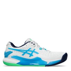 Asics Resolution 9 C Jn99 White/Aqua