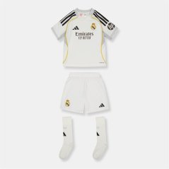 adidas Real Madrid Home Minikit 2025 2026 Infants White
