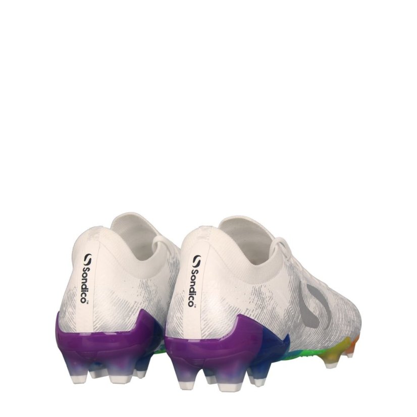 Sondico Blaze Firm Ground Football Boots White/Multi