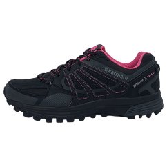 Karrimor Tempo 3 Ladies Trail Running Shoes Black/Silver