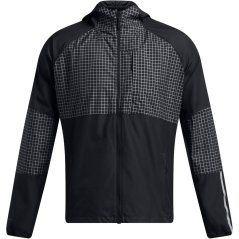 Under Armour Men's Launch Elite Water-Resistant Reflective Performance Running Jacket Black