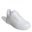 adidas Tensaur 3 Junior Boys Trainers White/White