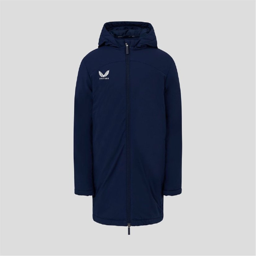 Castore Unisex Kids' Lightweight Puffer Jacket Peacoat