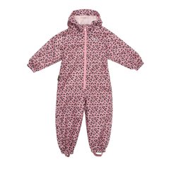 Gelert Unisex Kids' All-Weather Waterproof Windproof Hooded Long Sleeve Waterproof Jacket Pink
