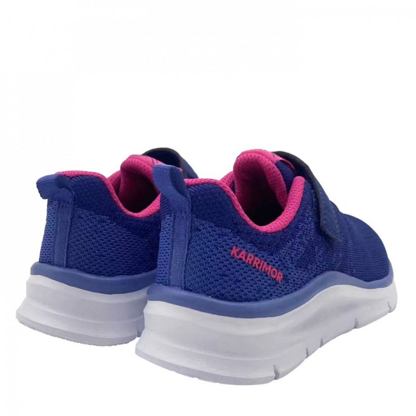 Karrimor Duma 6 Girls Running Shoes Navy/Pink