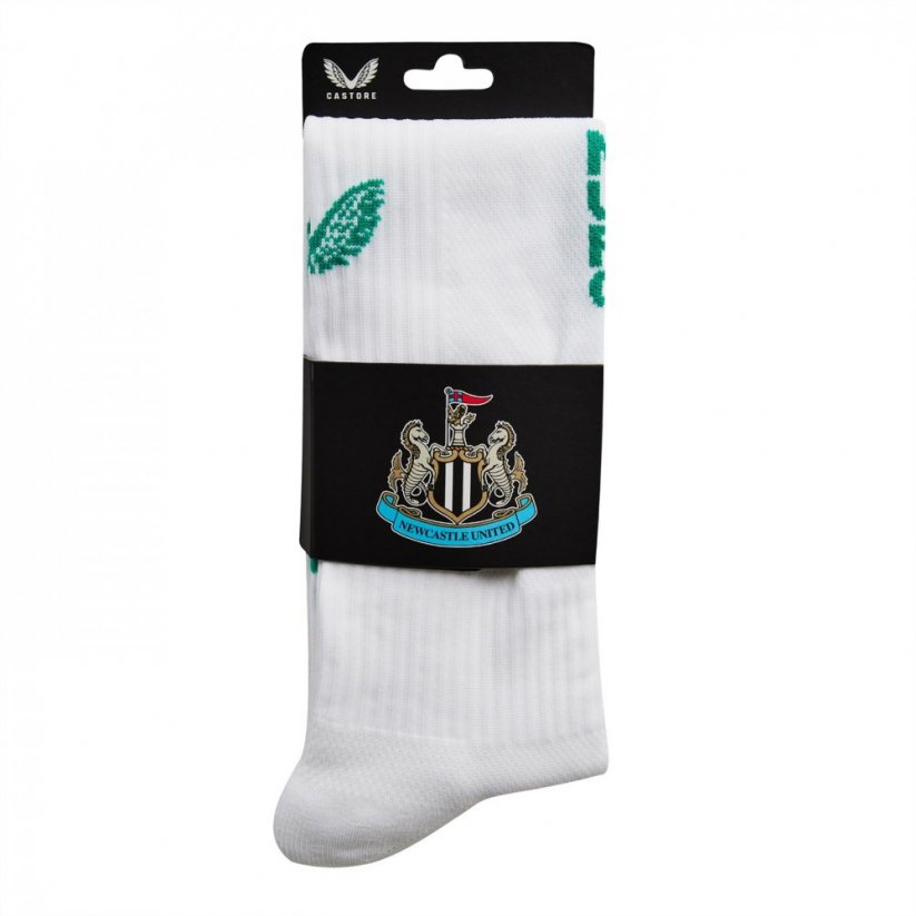 Castore Newcastle United Third Sock Mens White