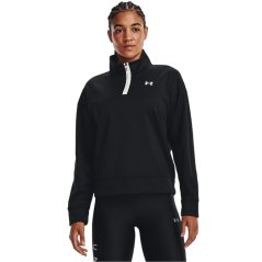 Under Armour Armour Fleece Reflective 1/4 Zip Top Black