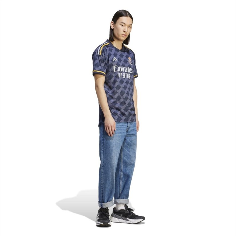 adidas Real Madrid Away Shirt 2023 2024 Adults Legend Ink