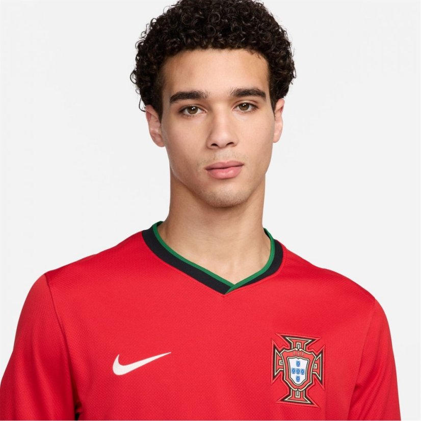 Nike Portugal Home Shirt 2024 Adults Red