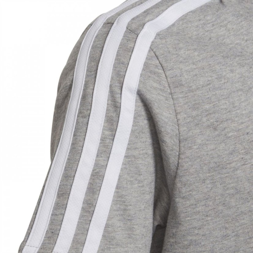 adidas Stripe Essentials T-Shirt Junior Grey