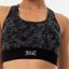 Everlast Seamless Cross Back Sports Bra Black Camo