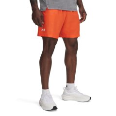 Under Armour Men's Emboss Woven Tracksuit Shorts Orange