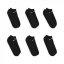 Nike Everyday Lightweight Training No-Show Socks (6 Pairs) Black/White