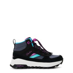 Skechers Unisex Kids Fusetread Seasonal Walking Shoes Black/Multi
