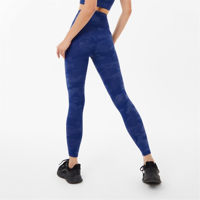 Everlast Gloss Tights Womens Bright Navy