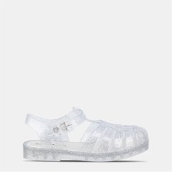 SoulCal SoulCal Jelly Sandal Childrens Silver Glitter