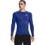 Under Armour HeatGear® Long Sleeve Men's Royal/White