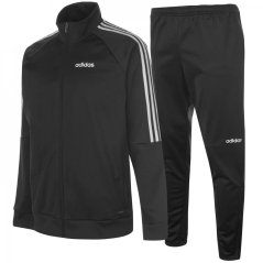 adidas Essentials Sereno Tracksuit Junior Boys Black/White