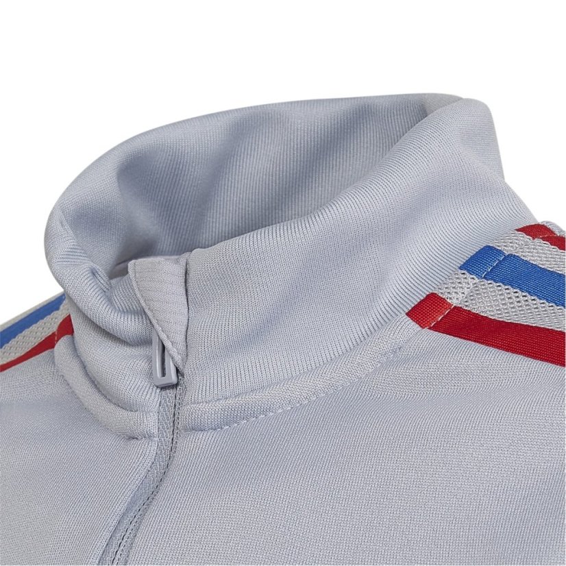 adidas Kids adidas Olympique Lyonnais Training Top 2021 Halo Silver