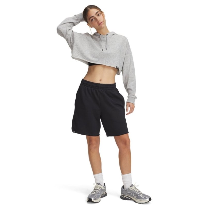 Under Armour Women's Fleece Jogger Shorts Black