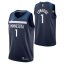 Nike Minnesota Timberwolves Edwards #5 Jersey Blue