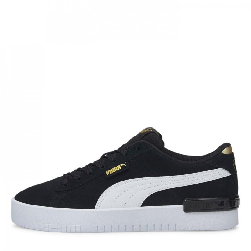 Puma Jada Suede Womens Trainers Black/White