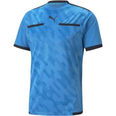 Puma Puma Teamliga Referee Jersey Shirt Mens Bleu Azur/Black