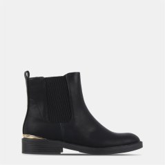 Miso Women's Flat Ankle Boots Black