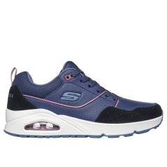 Skechers - Retro Mens Trainers Navy/Smke Rose