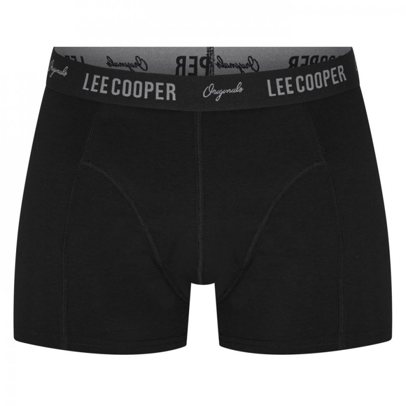 Lee Cooper Cooper Men's 10-Pack Hipster Trunks Black