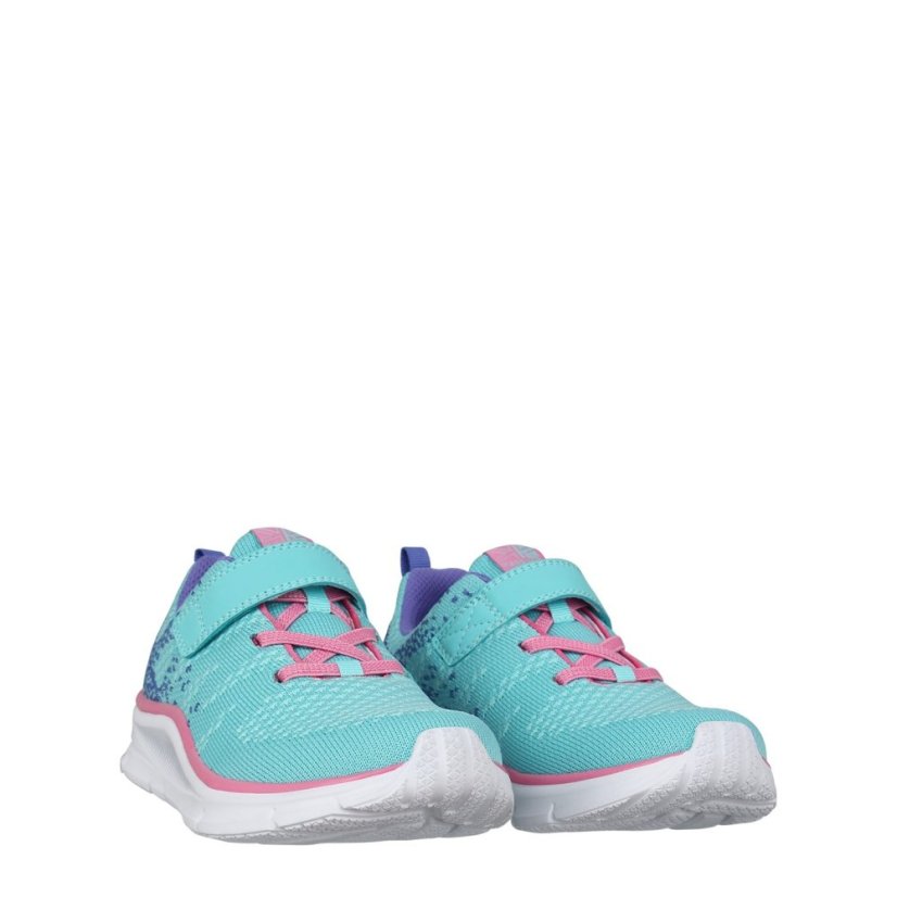 Karrimor Duma 6 Girls Running Shoes Teal/Pink