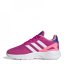 adidas Nebzed Lifestyle Lace Running Shoes Juniors Lucfuc/Ftwwht/F