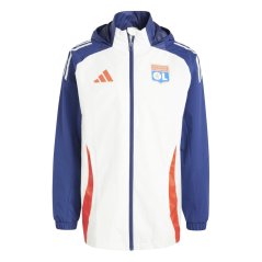 adidas Ol Aw Jkt Anorak Mens White Tint