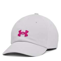 Under Armour Blitzing Adjustable Cap Womens H Gray As Pink