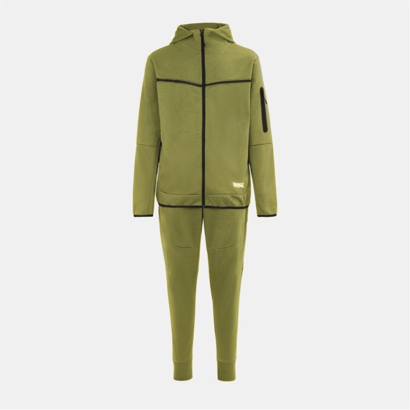 Lonsdale Track Suit Mens Olive