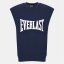 Everlast Men's Cotton Sleeveless Oversized Fit Crew Sweatshirt Navy
