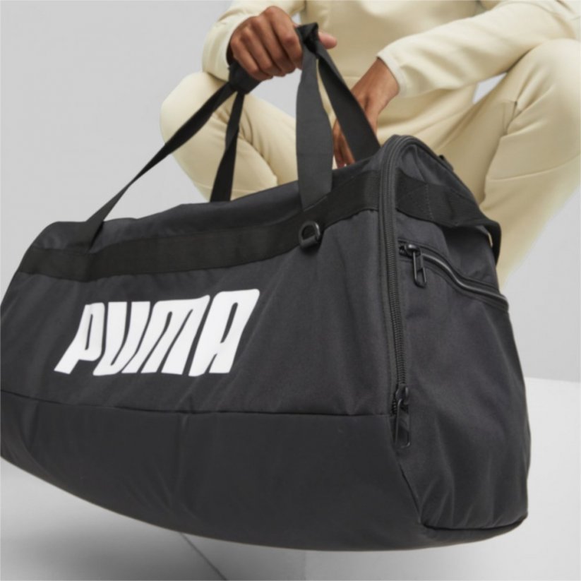 Puma Challenger Duffel Bag Medium Black/White