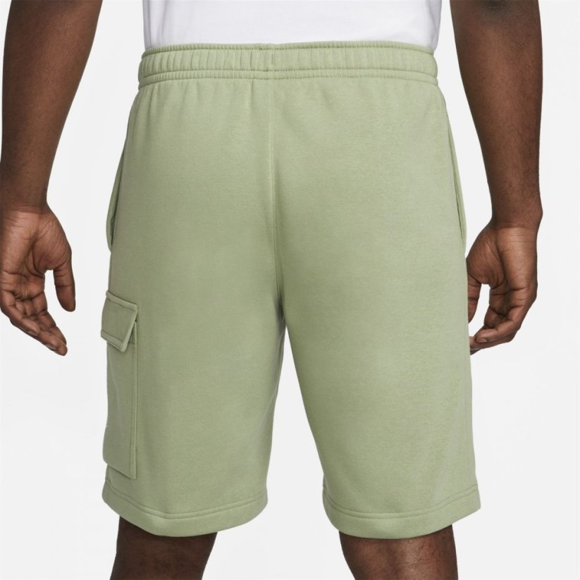 Nike Sportswear Club Men's Cargo Shorts Green/White