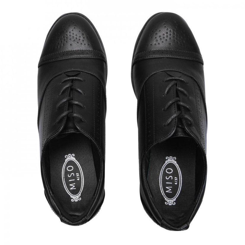 Miso Bobbi Ladies Brogues Black