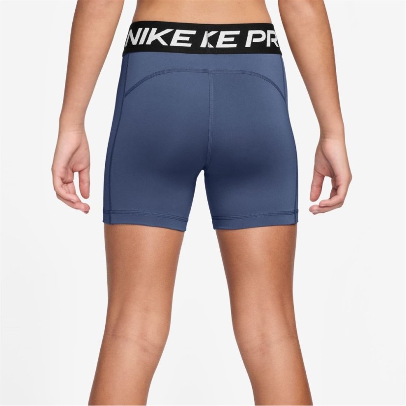 Nike Pro Shorts Junior Girls Mystic Navy