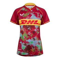 Castore Harlequins Big Game Shirt 2024 2025 Womens Red