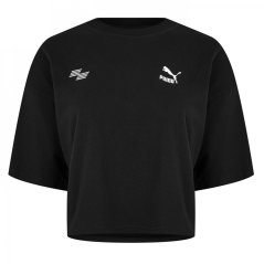 Puma Hyrox Crop T-Shirt Womens Ldn/Black