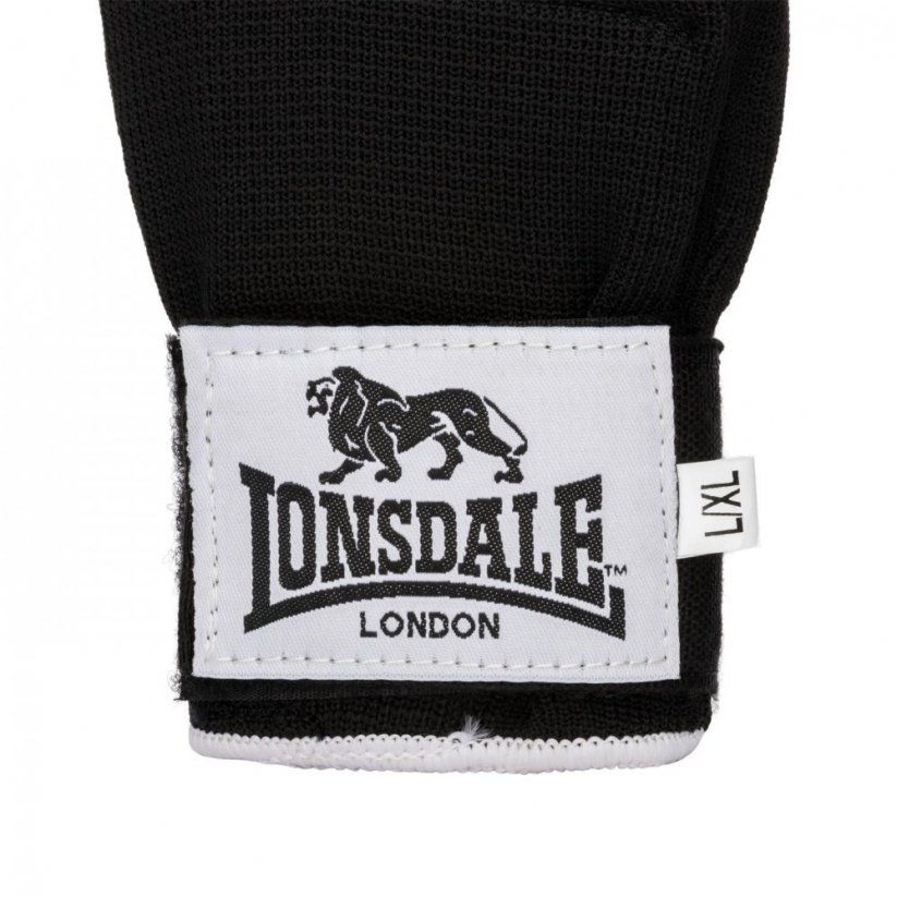 Lonsdale Training Inner Glove Black/White