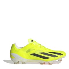 adidas X Crazyfast+ Firm Ground Football Boots Childrens Team Solar Yell