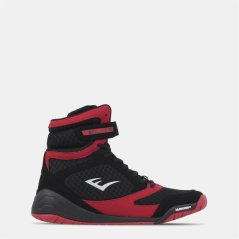 Everlast Pro Elite Boxing Boots Mens Black/Red