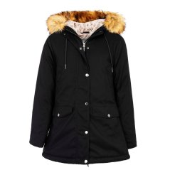 SoulCal Classic Parka Womens Black